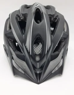 BBC Casque Stealth Noir Mat-Argent