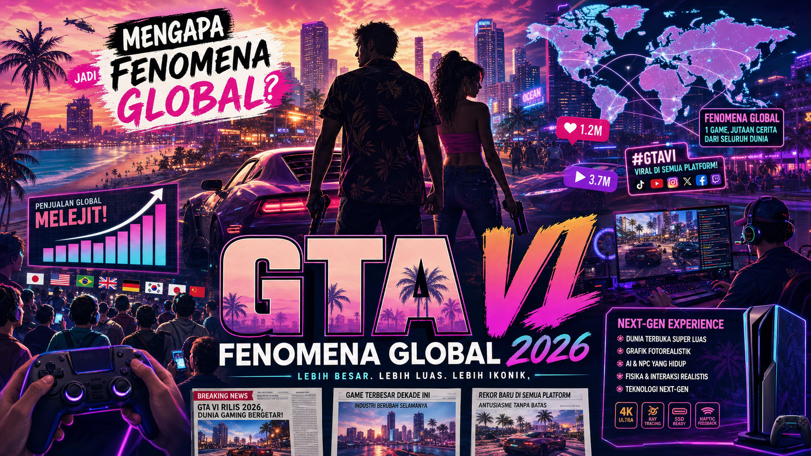 Mengapa GTA VI Jadi Fenomena Global pada 2026? - gta