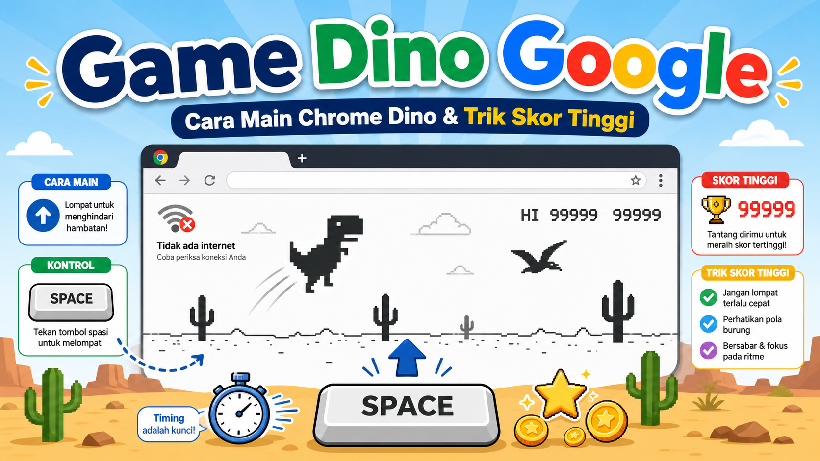 Apa Itu Game Dino Google? - dino