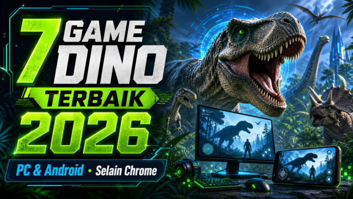 7 Game Dino Terbaik 2026 di PC dan Android Selain Chrome Wajib Coba