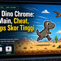 Game Dino Chrome: Cara Main, Cheat, dan Tips Skor Tinggi di PC