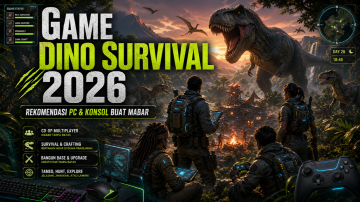 Game Dino Survival 2026: Rekomendasi PC dan Konsol buat Mabar