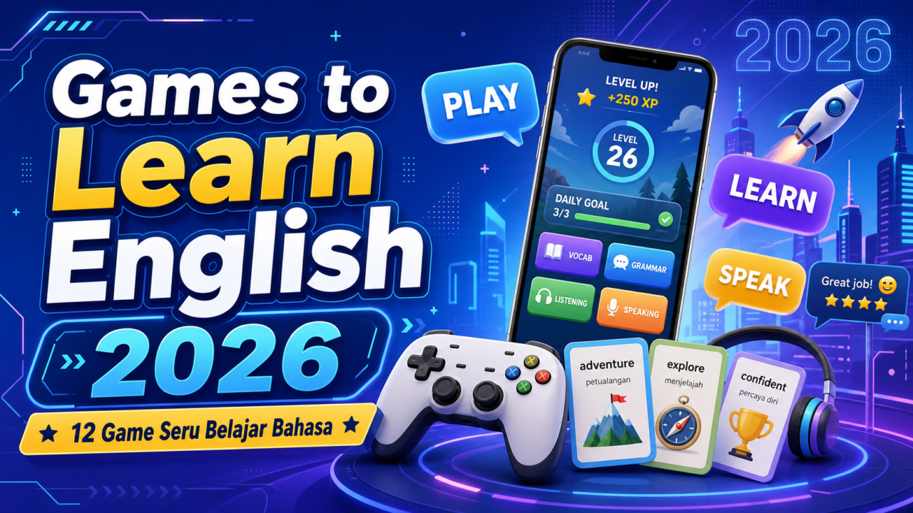 Games to Learn English 2026: 12 Game Seru Belajar Bahasa