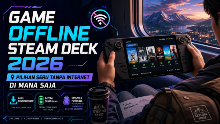 Game Offline Steam Deck 2026: Pilihan Seru Tanpa Internet di Mana Saja