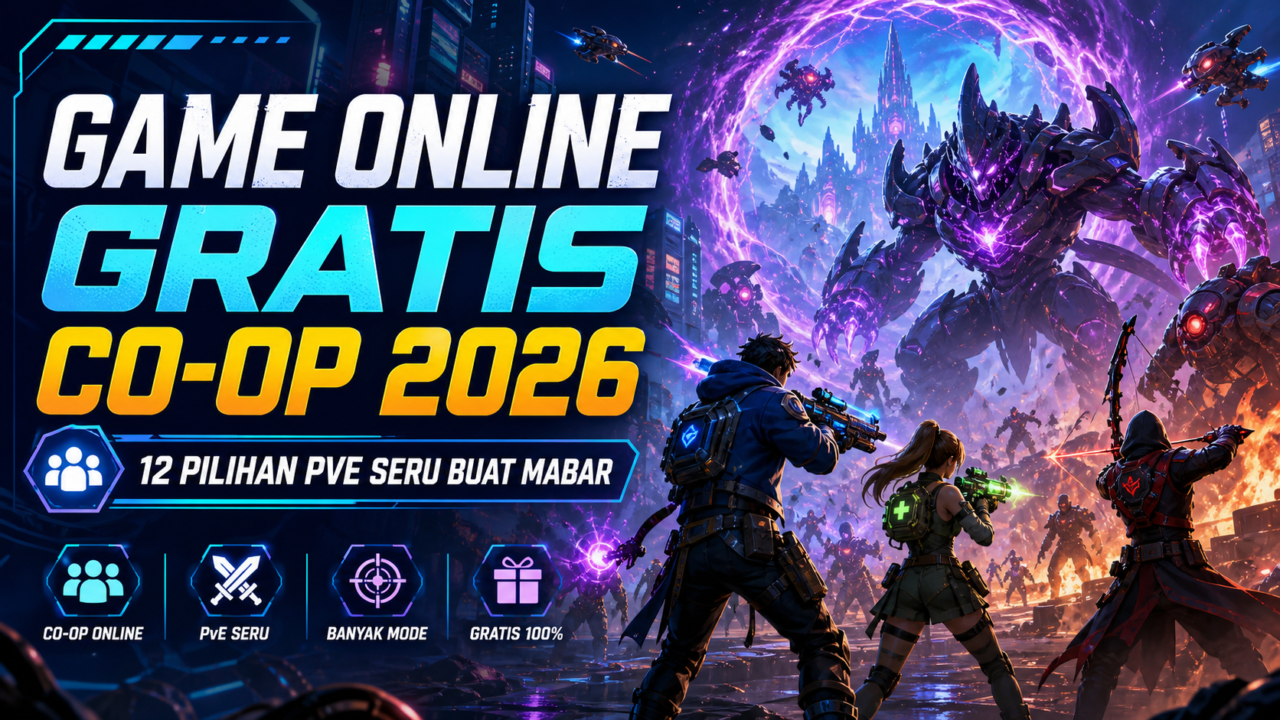 Game Online Gratis Co-op 2026: 12 Pilihan PvE Seru buat Mabar