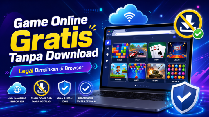 Game Online Gratis Tanpa Download, Legal Dimainkan di Browser
