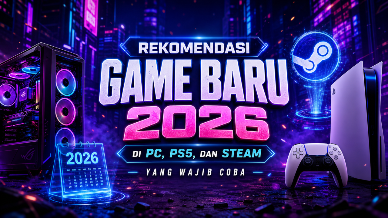 Rekomendasi Game Baru 2026 di PC, PS5, dan Steam yang Wajib Coba