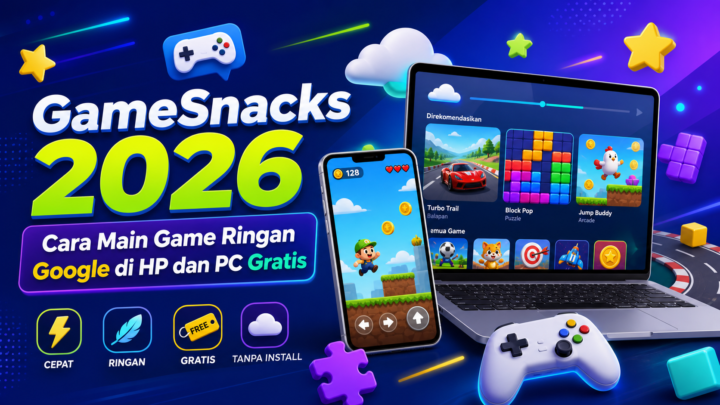 GameSnacks 2026: Cara Main Game Ringan Google di HP dan PC Gratis