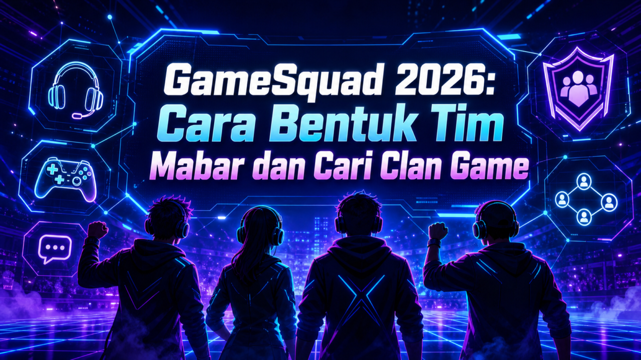 GameSquad 2026: Cara Bentuk Tim Mabar dan Cari Clan Game