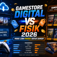 GameStore Digital vs Fisik 2026: Mana Lebih Murah untuk Gamer?