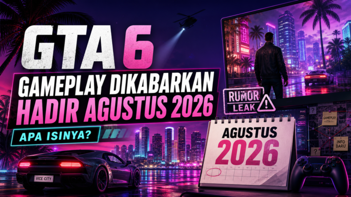 GTA 6 Gameplay Dikabarkan Hadir Agustus 2026, Apa Isinya?