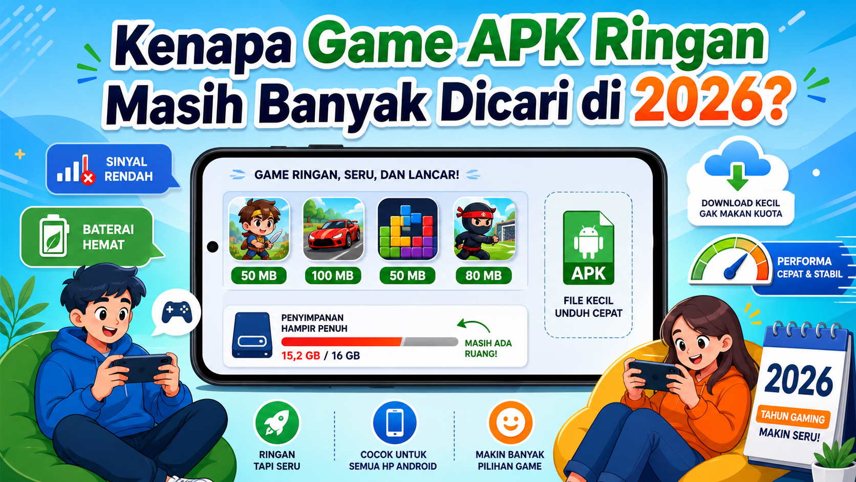 Kenapa Game APK Ringan Masih Banyak Dicari di 2026? - apk