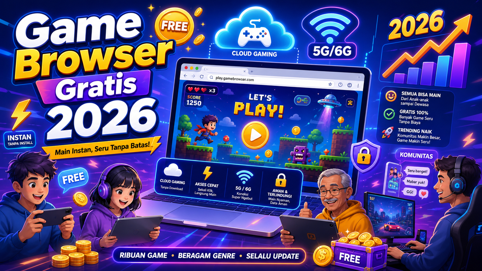 Kenapa Game Browser Gratis Makin Populer pada 2026? - game