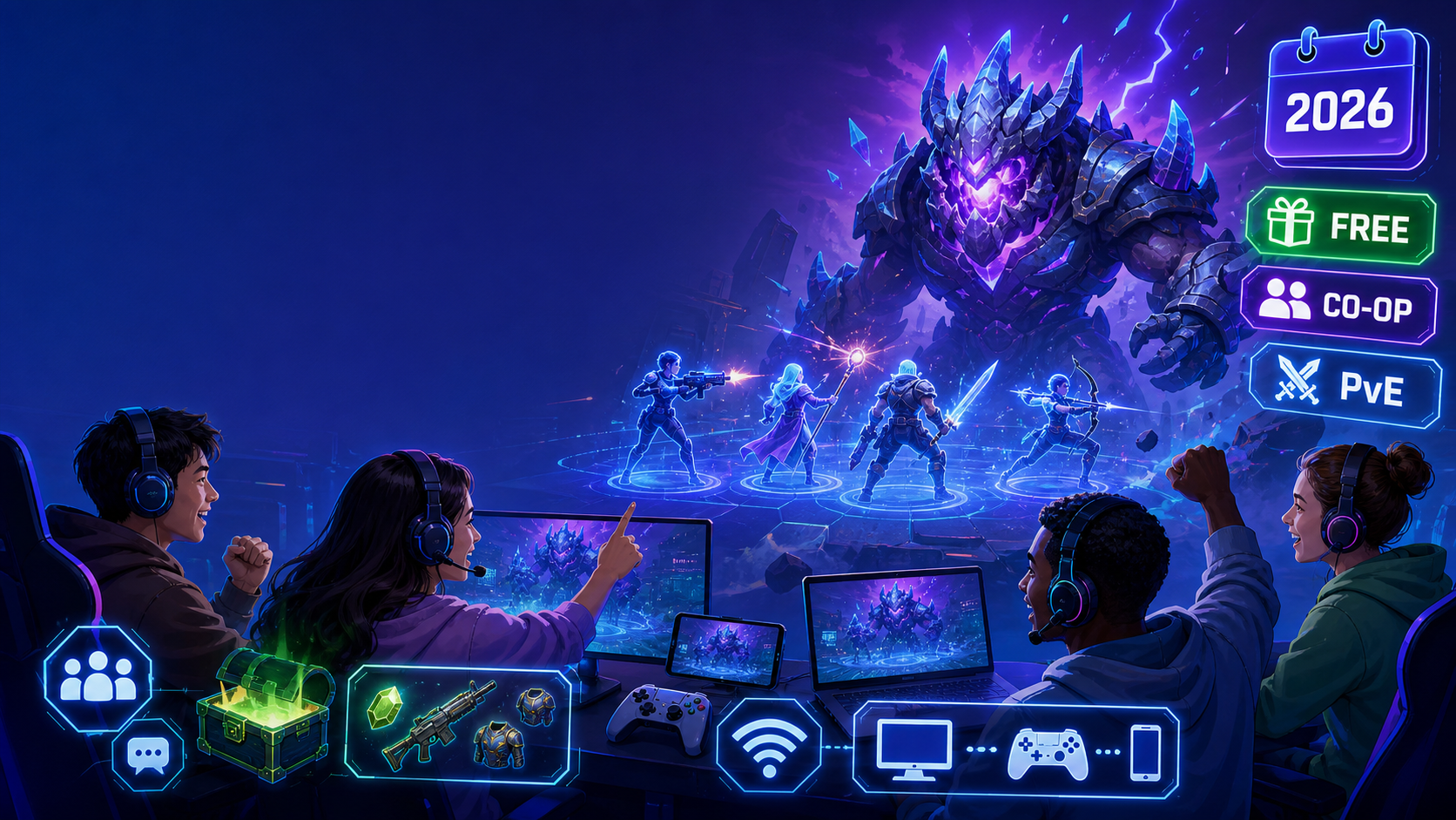 Kenapa Game Co-op PvE Gratis Makin Dicari di 2026? - game