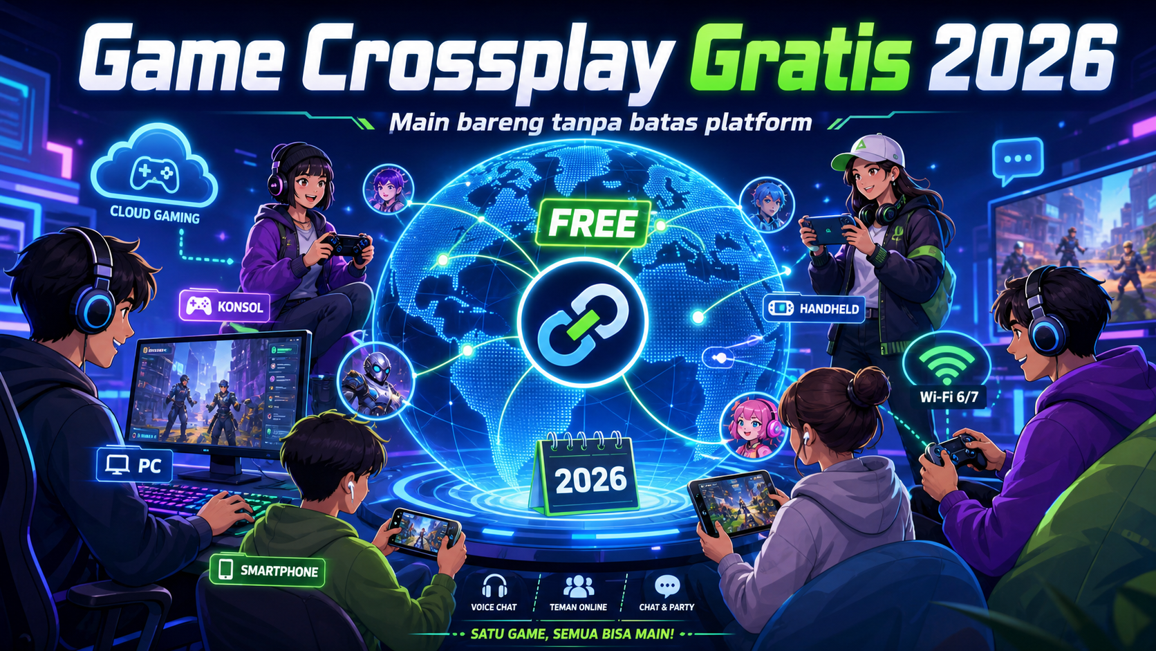 Kenapa Game Crossplay Gratis Makin Dicari di 2026? - games