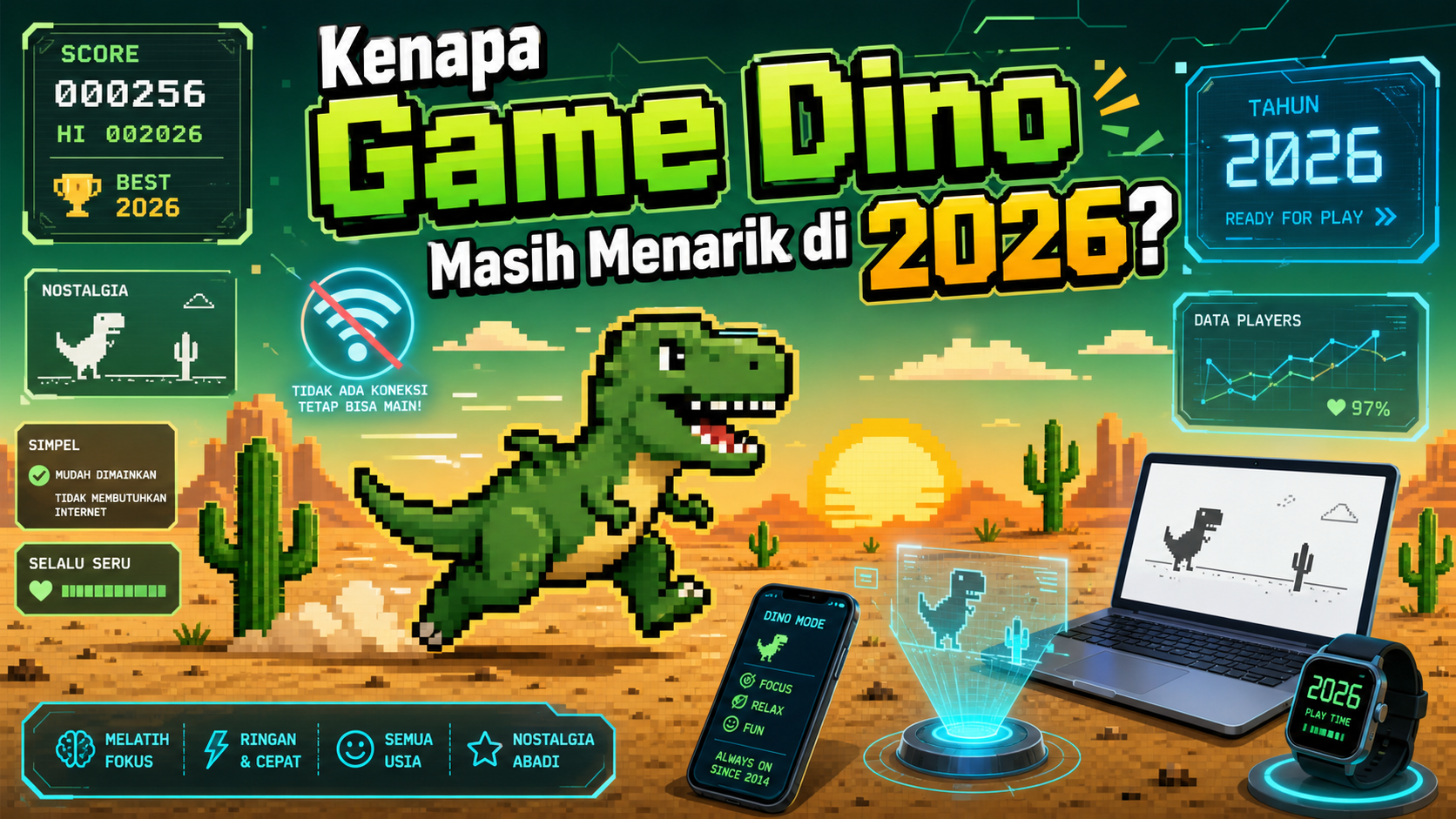 Kenapa Game Dino Masih Menarik di 2026? - dino