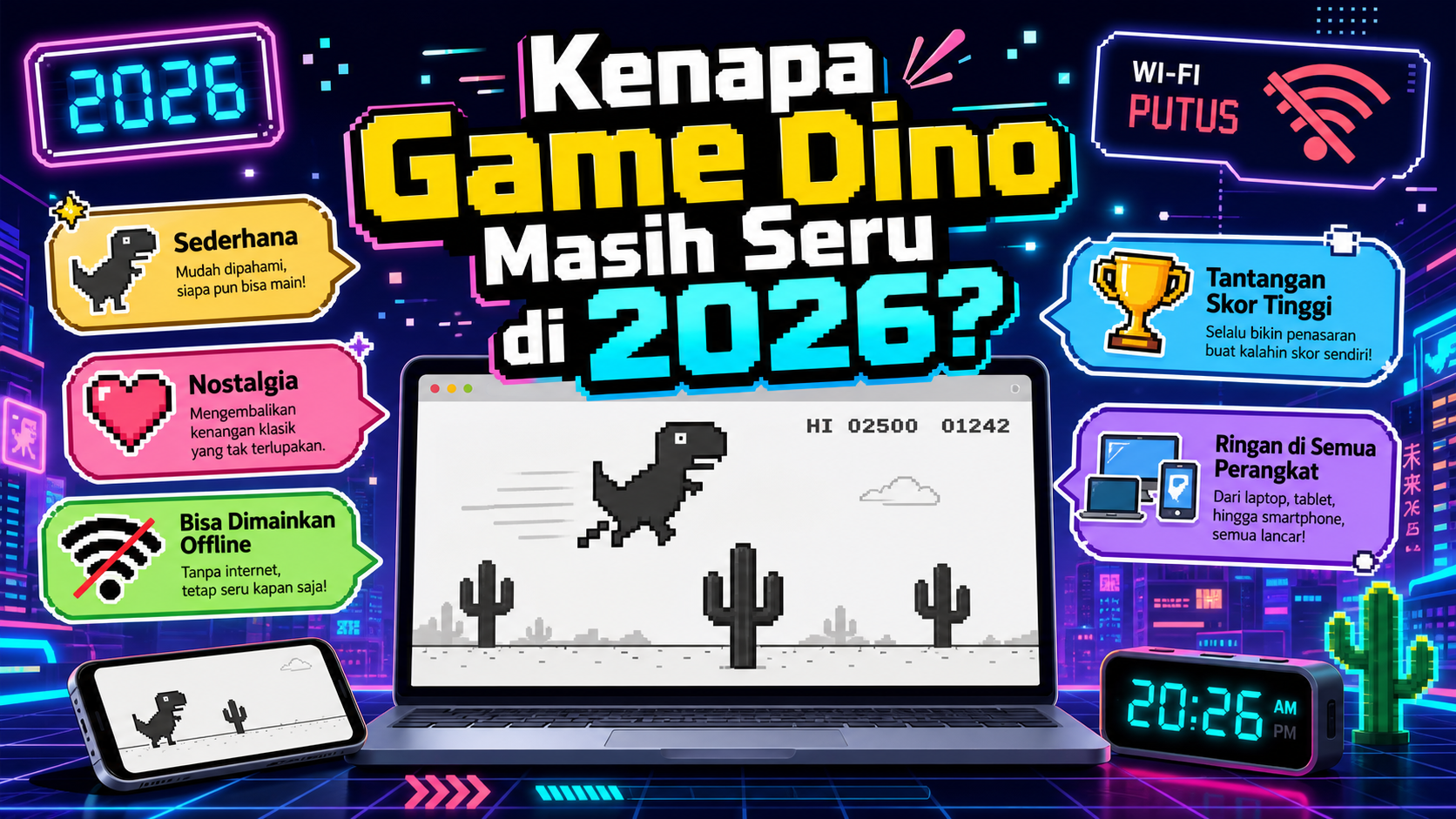 Kenapa Game Dino Masih Seru Dimainkan pada 2026? - dino