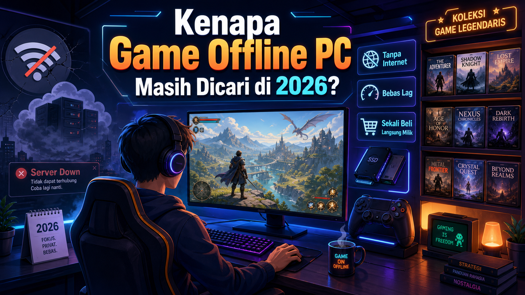 Kenapa Game Offline PC Masih Dicari di 2026? - offline