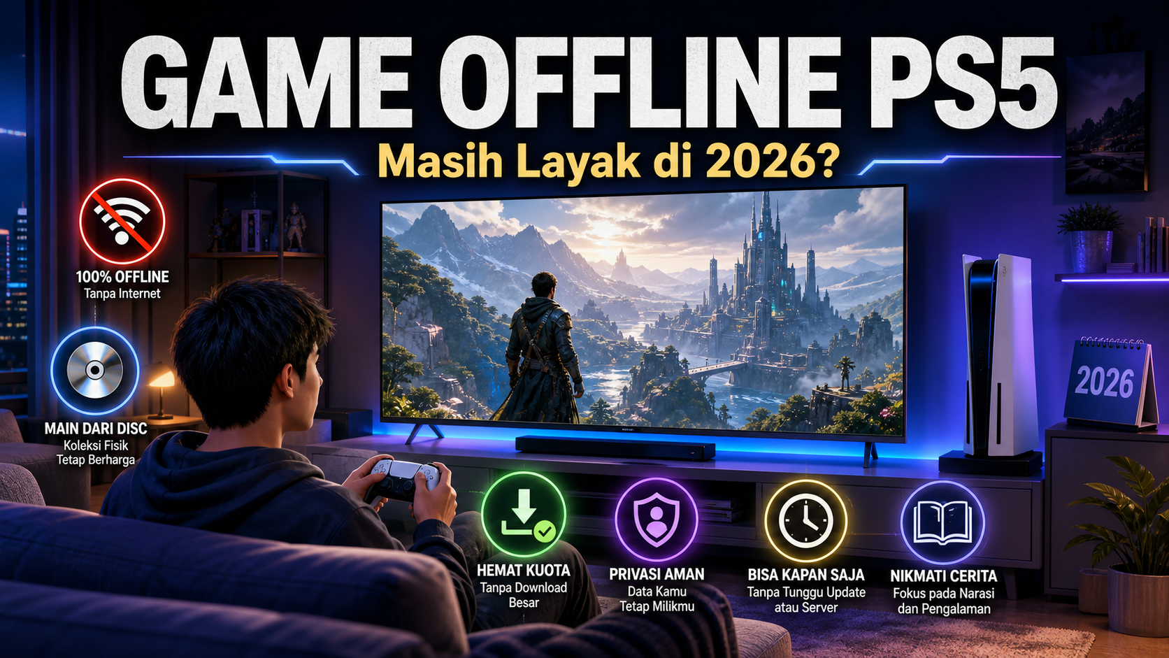 Kenapa Game Offline PS5 Masih Layak di 2026? - game