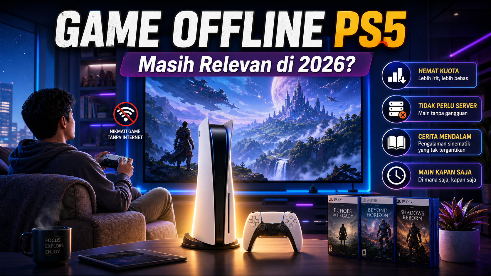 Kenapa Game Offline PS5 Masih Relevan di 2026? - game