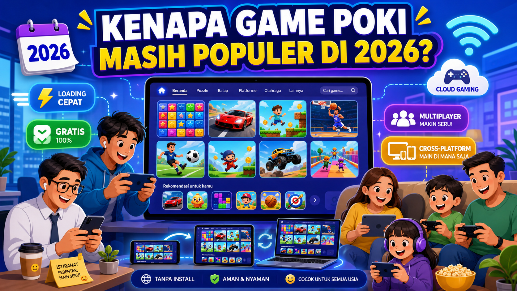 Kenapa Game Poki Masih Populer di 2026? - poki