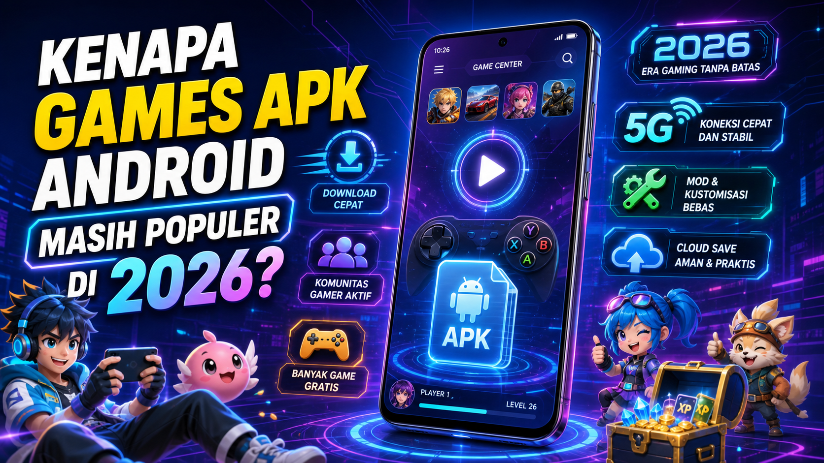 Kenapa Games APK Android Masih Populer di 2026? - apk