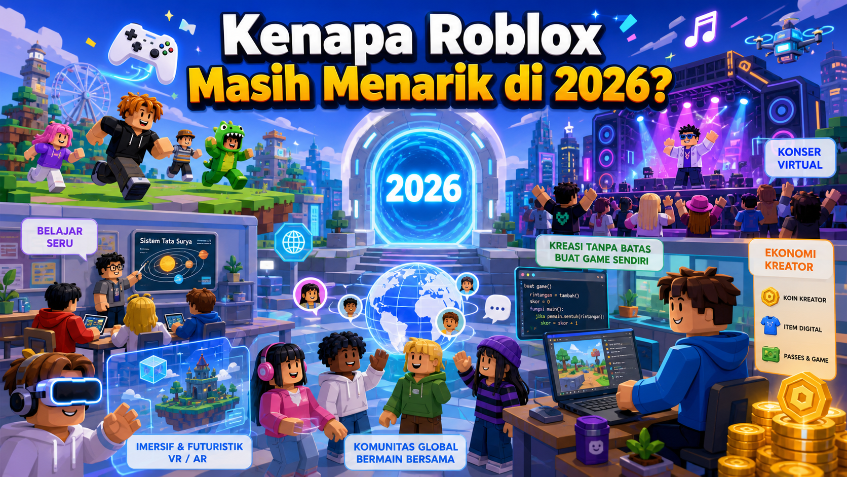 Kenapa Roblox Masih Menarik di 2026? - roblox