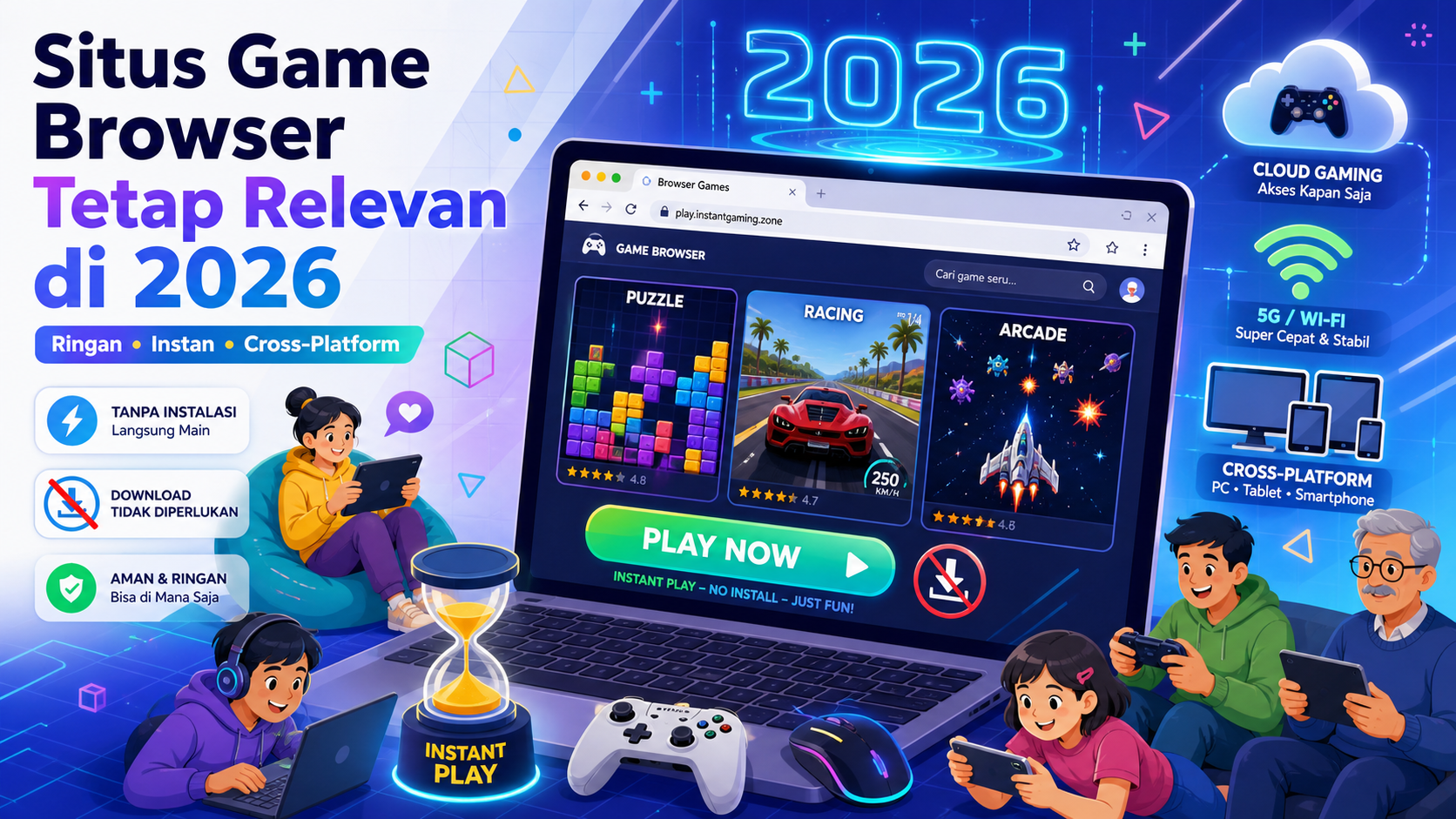 Kenapa Situs Game Browser Masih Relevan di 2026? - games
