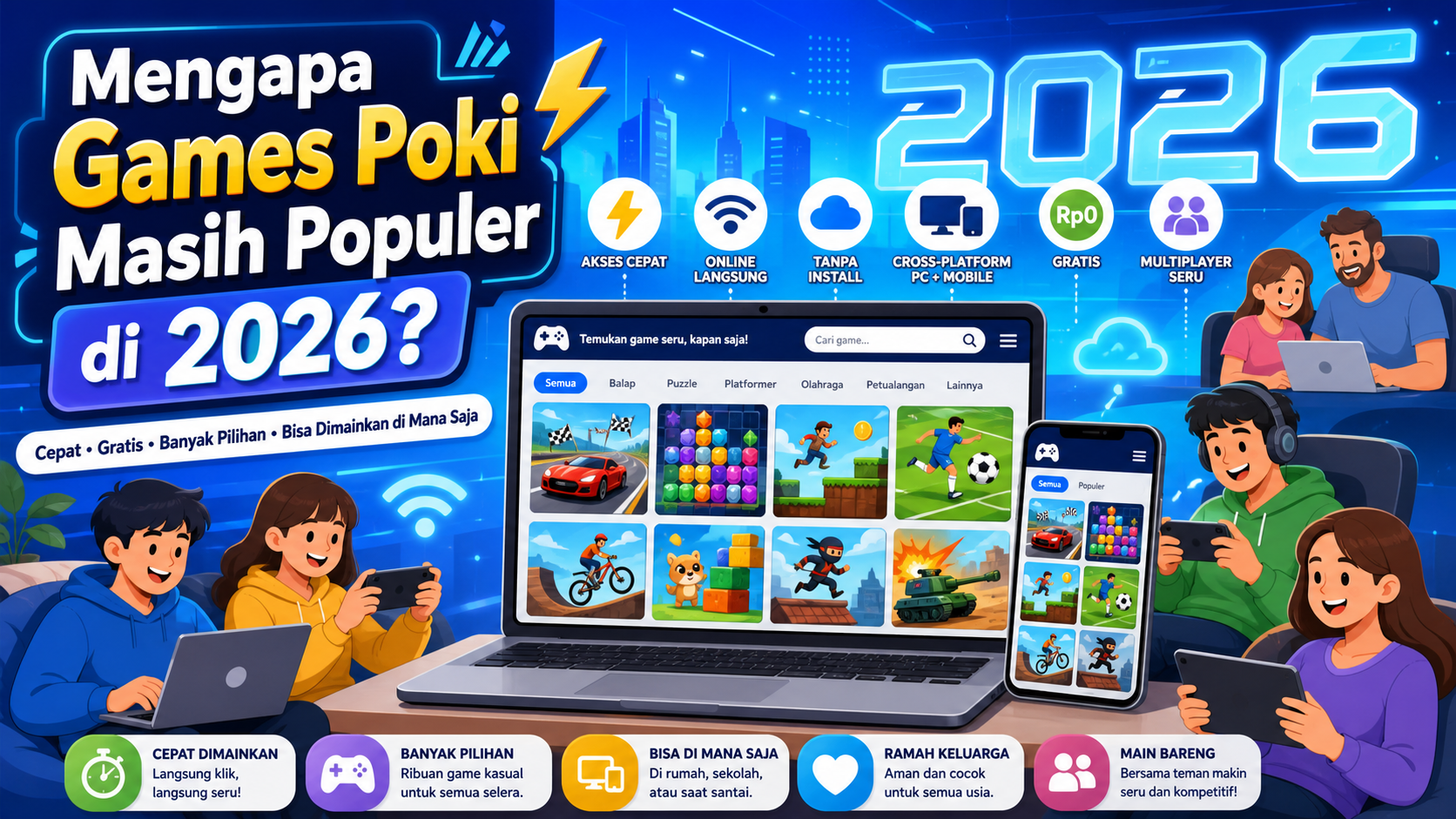 Mengapa Games Poki Masih Populer di 2026? - poki