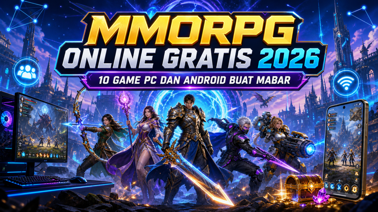 MMORPG Online Gratis 2026: 10 Game PC dan Android buat Mabar