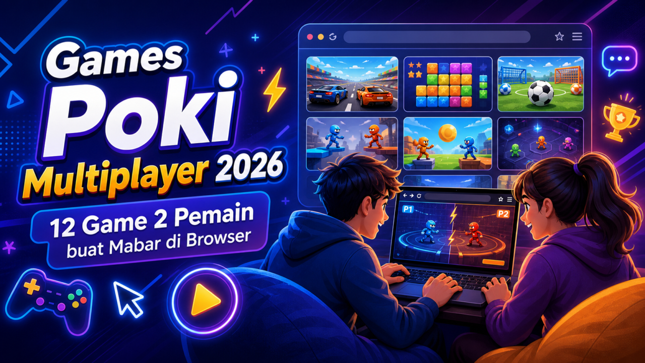 Games Poki Multiplayer 2026: 12 Game 2 Pemain buat Mabar di Browser