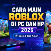 Cara Main Roblox di PC dan HP 2026: Spek dan Tips Aman