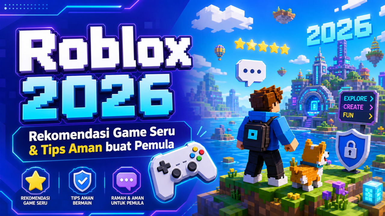 Roblox 2026: Rekomendasi Game Seru dan Tips Aman buat Pemula