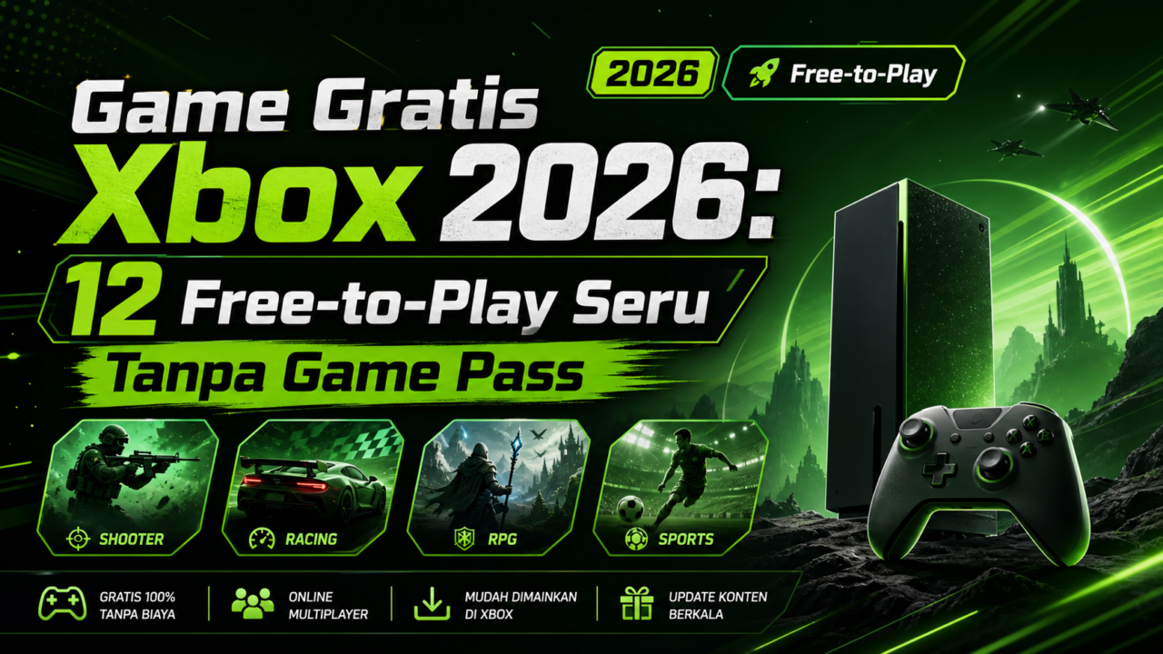 Game Gratis Xbox 2026: 12 Free-to-Play Seru Tanpa Game Pass