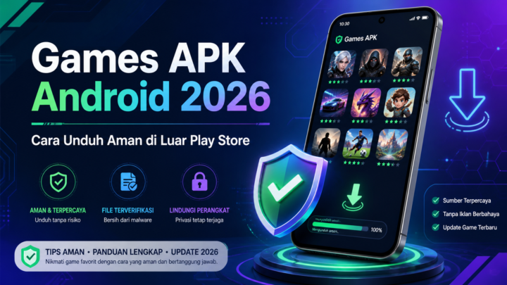 Games APK Android 2026: Cara Unduh Aman di Luar Play Store