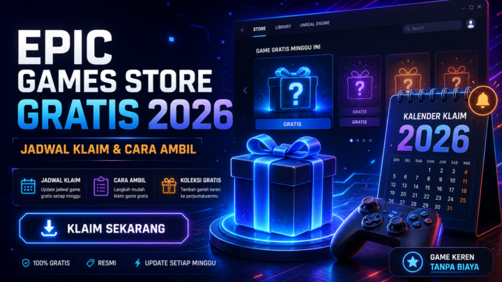 Epic Games Store Gratis 2026: Jadwal Klaim dan Cara Ambil
