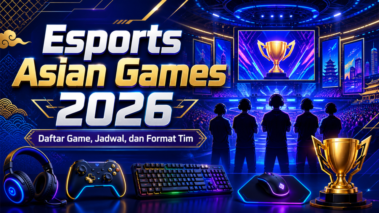 Esports Asian Games 2026: Daftar Game, Jadwal, dan Format Tim