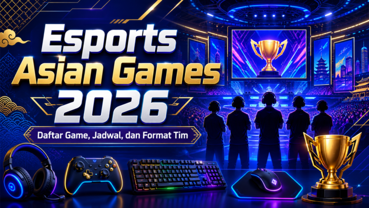 Esports Asian Games 2026: Daftar Game, Jadwal, dan Format Tim