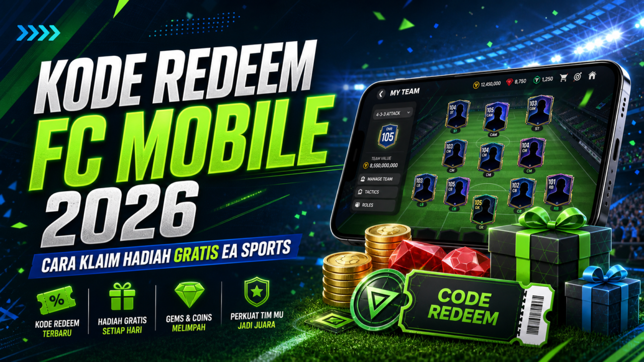 Kode Redeem FC Mobile 2026: Cara Klaim Hadiah Gratis EA Sports