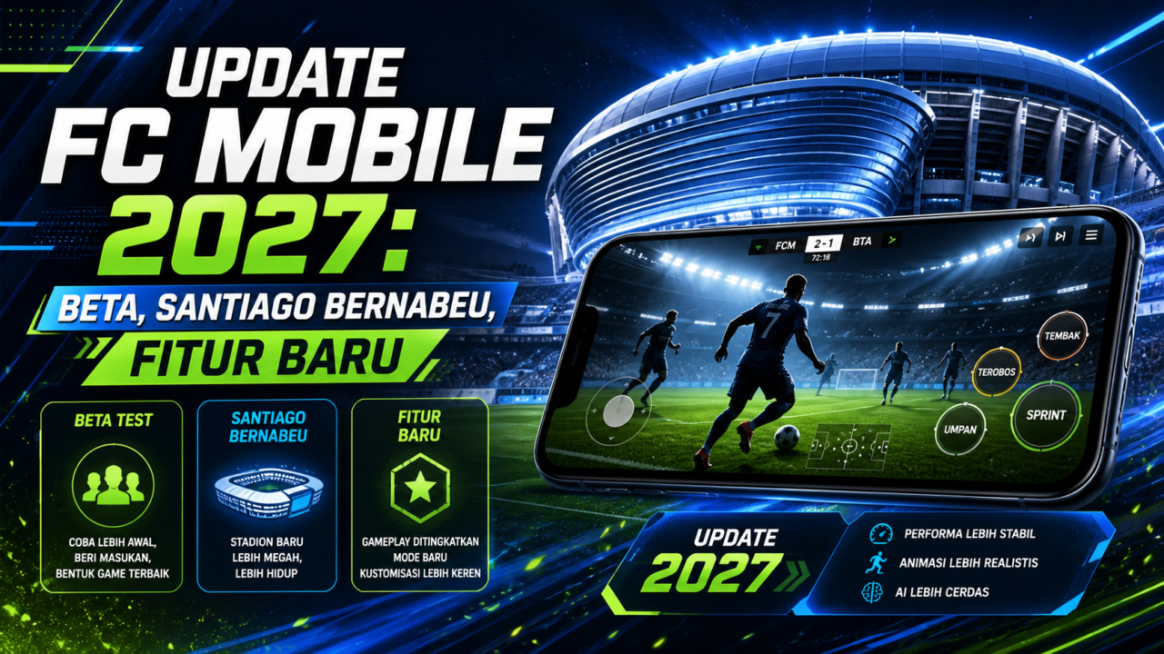 Update FC Mobile 2027: Beta, Santiago Bernabeu, Fitur Baru