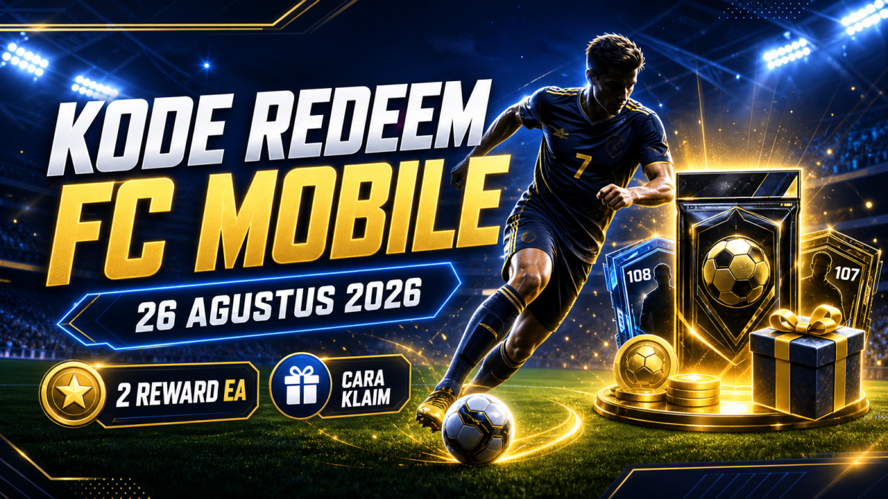 Kode Redeem FC Mobile 26 Agustus 2026: 2 Reward EA, Cara Klaim