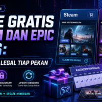 Game Gratis Steam dan Epic 2026: Cara Klaim Legal Tiap Pekan