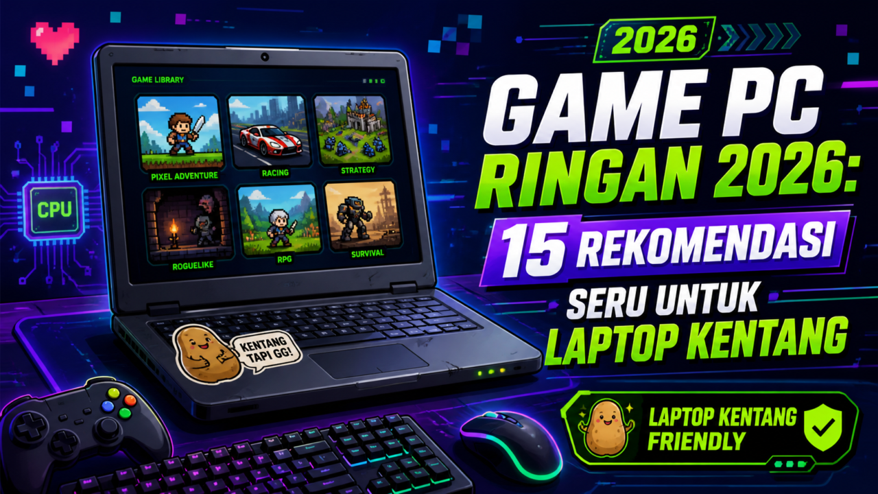 Game PC Ringan 2026: 15 Rekomendasi Seru untuk Laptop Kentang