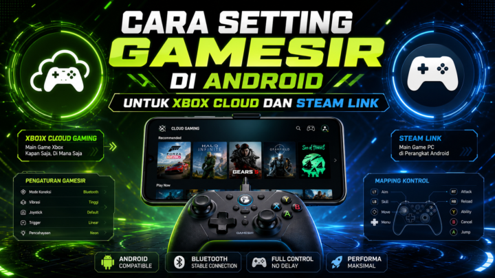 Cara Setting GameSir di Android untuk Xbox Cloud dan Steam Link