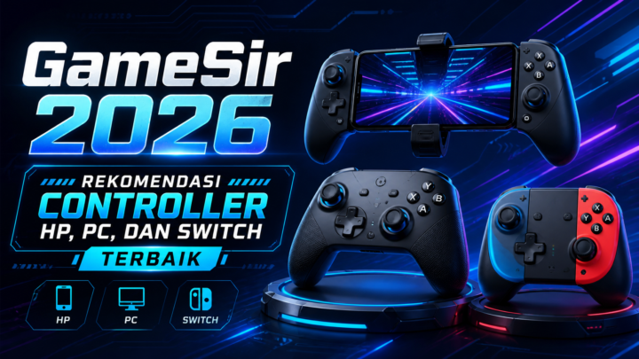 GameSir 2026: Rekomendasi Controller HP, PC, dan Switch Terbaik