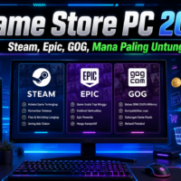 Game Store PC 2026: Steam, Epic, GOG, Mana Paling Untung?