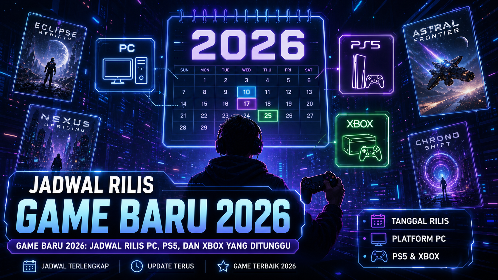 Jadwal Rilis Game Baru 2026 - game