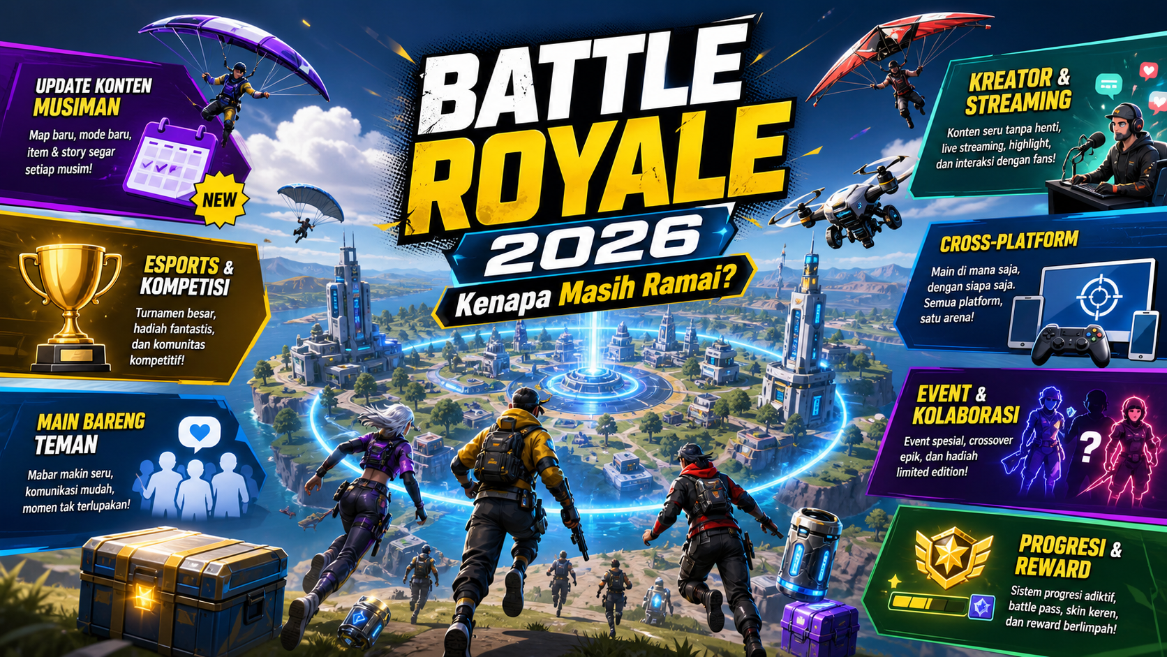 Kenapa Battle Royale Masih Ramai di 2026? - battle