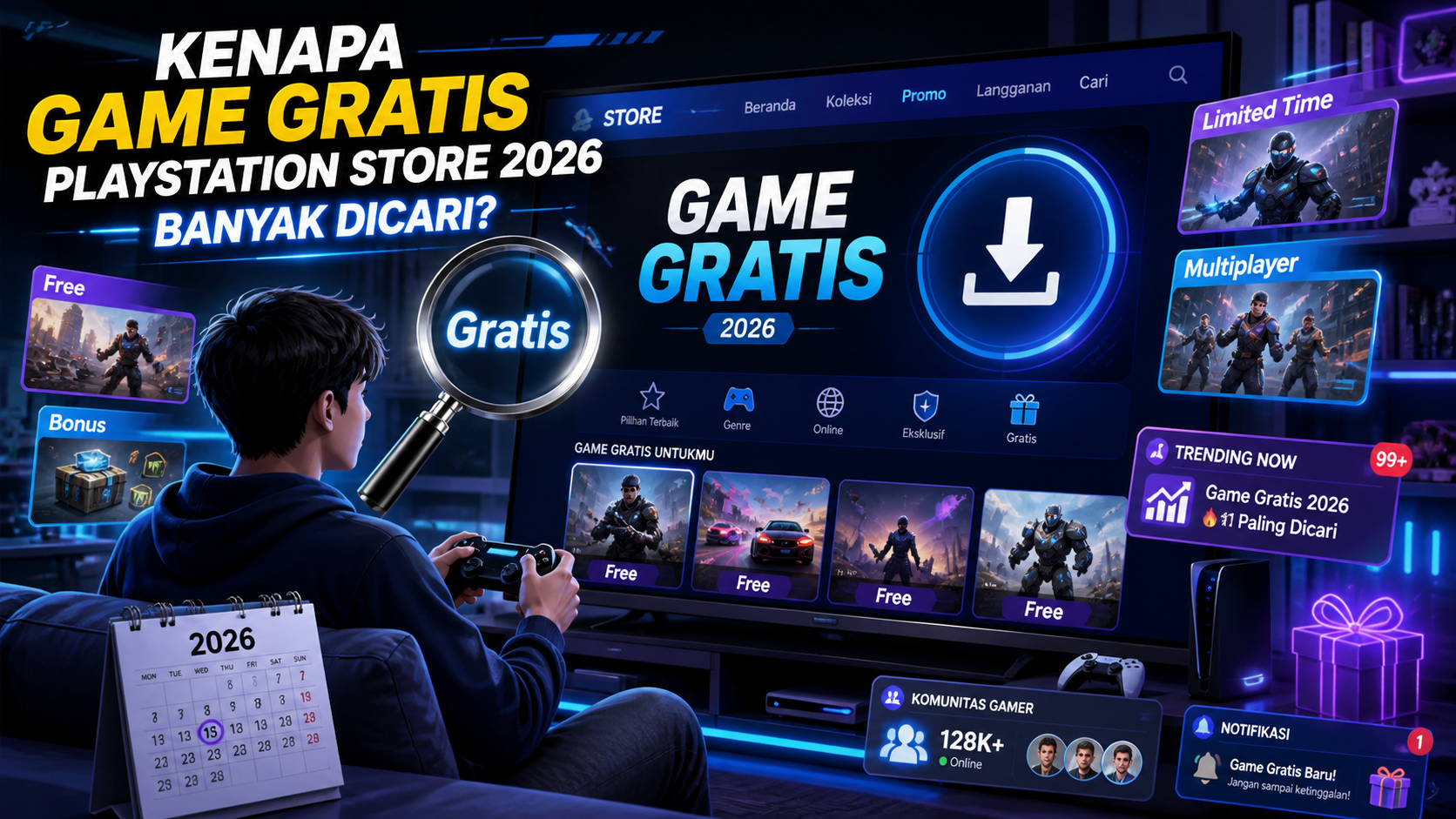 Kenapa Game Gratis PlayStation Store 2026 Banyak Dicari? - playstation