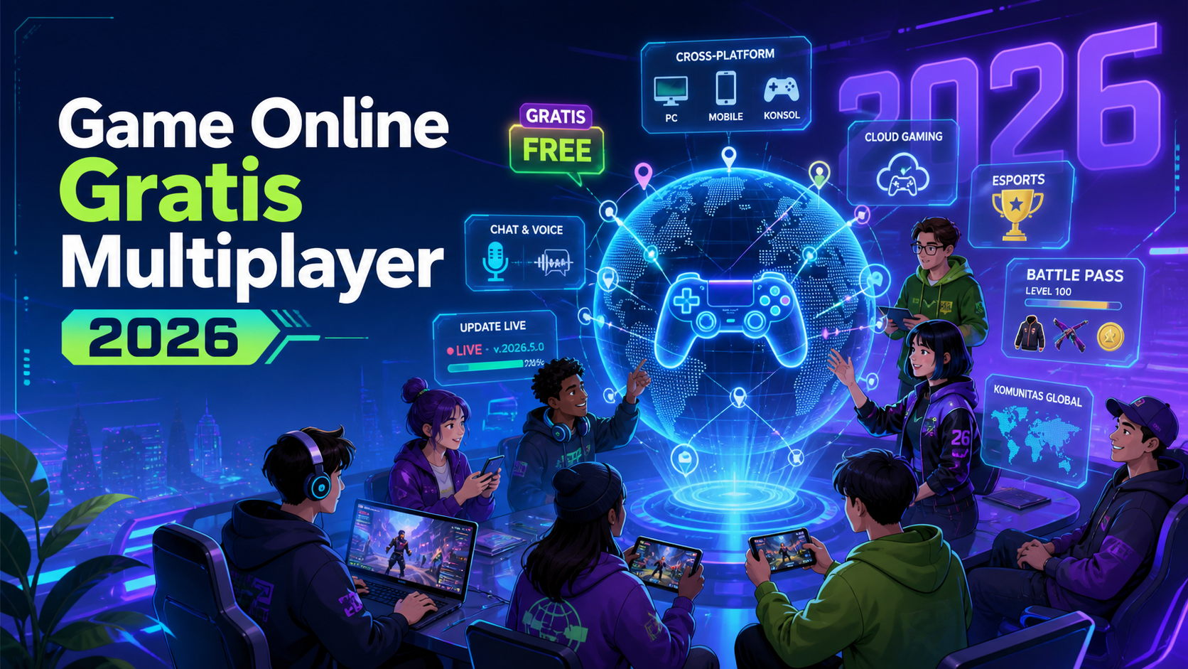 Kenapa Game Online Gratis Multiplayer Makin Populer di 2026? - game